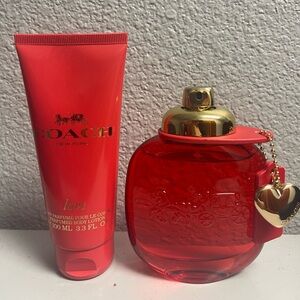 Coach perfume and lotion